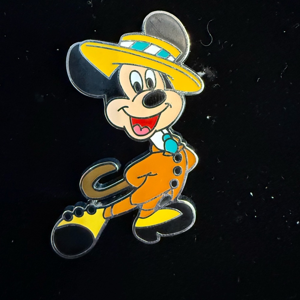 Disney Parks Dapper Dan Mickey Mouse Trading Pin